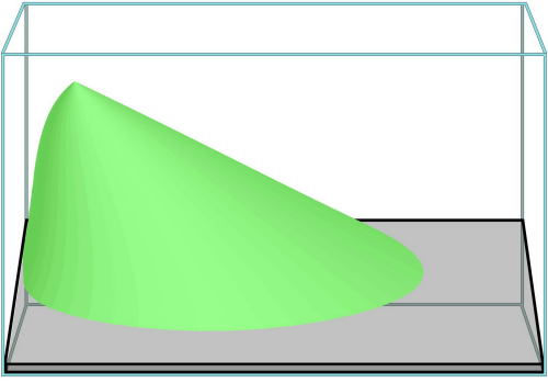 aquarium44:Basic Aquascaping Shapes (Click images to full view)The TriangleThis shape shows a simple