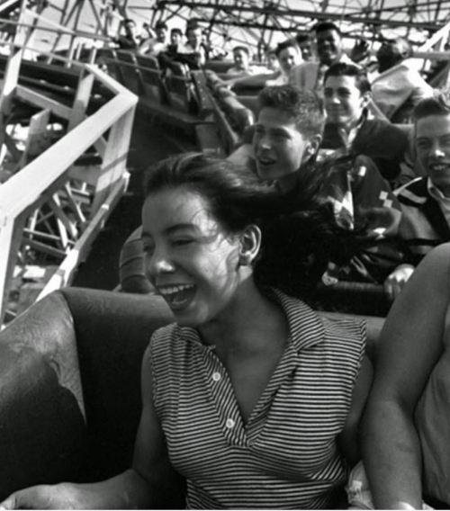 The Cyclone (Coney Island. Brooklyn, New York, 1950)