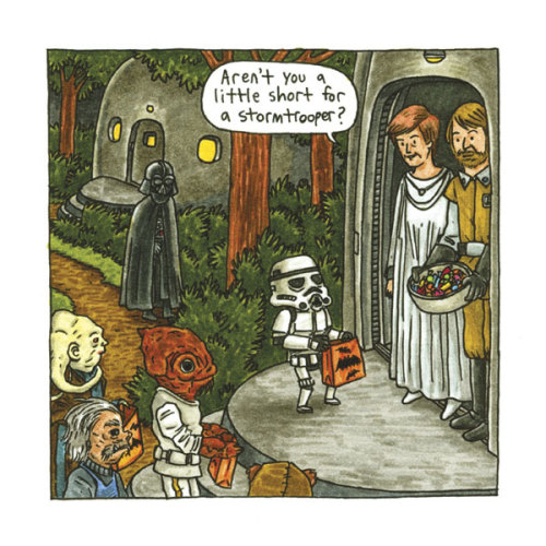 brianmichaelbendis: Darth Vader and Son - By Jeffrey Brown