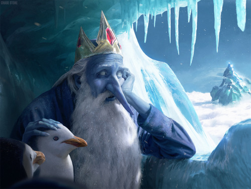 darkfantasypics: The Ice King by chasestone