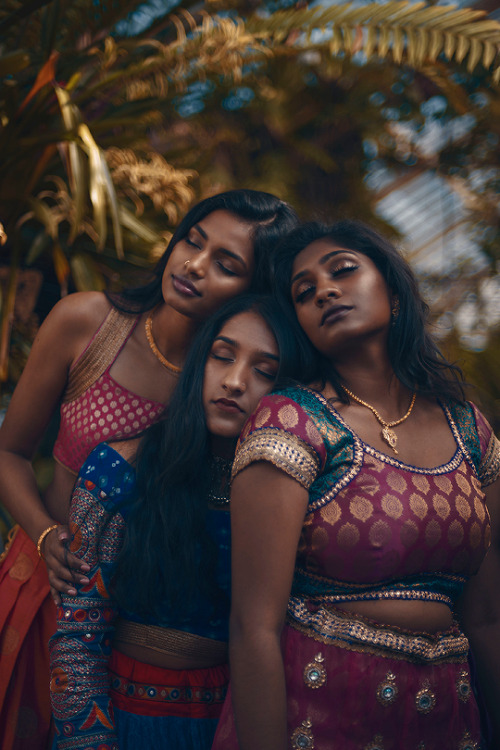 sabyaasachi:THE UNDERREPRESENTED Photography: Simrah FarrukhModels: Shreya Tumma, Rushika Patel, Nid