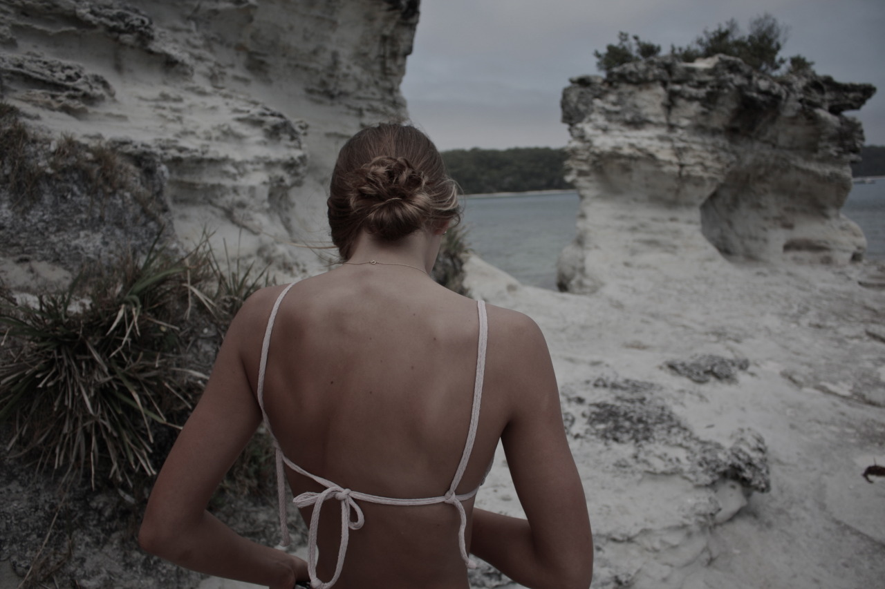 kaylakboyd:  Behind the scenes for ‘the native tan’,by Kayla Boyd model. alannah