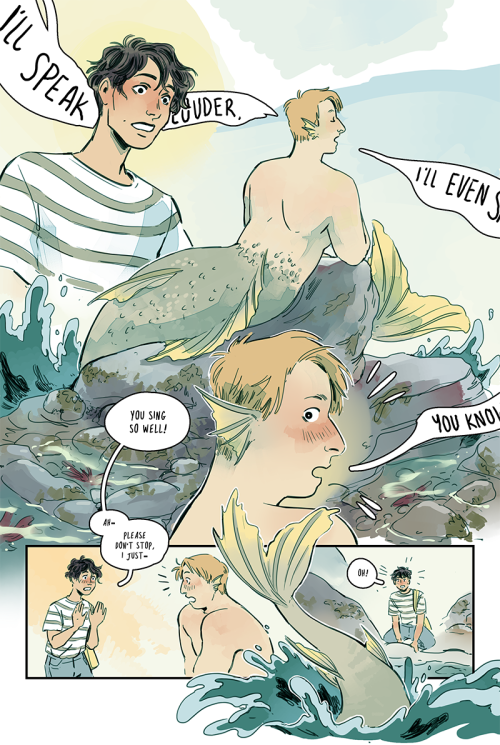 Guest Comic - Seaside Serenade by Shazleen Khan!This guest comic was created by the incredible Shazl
