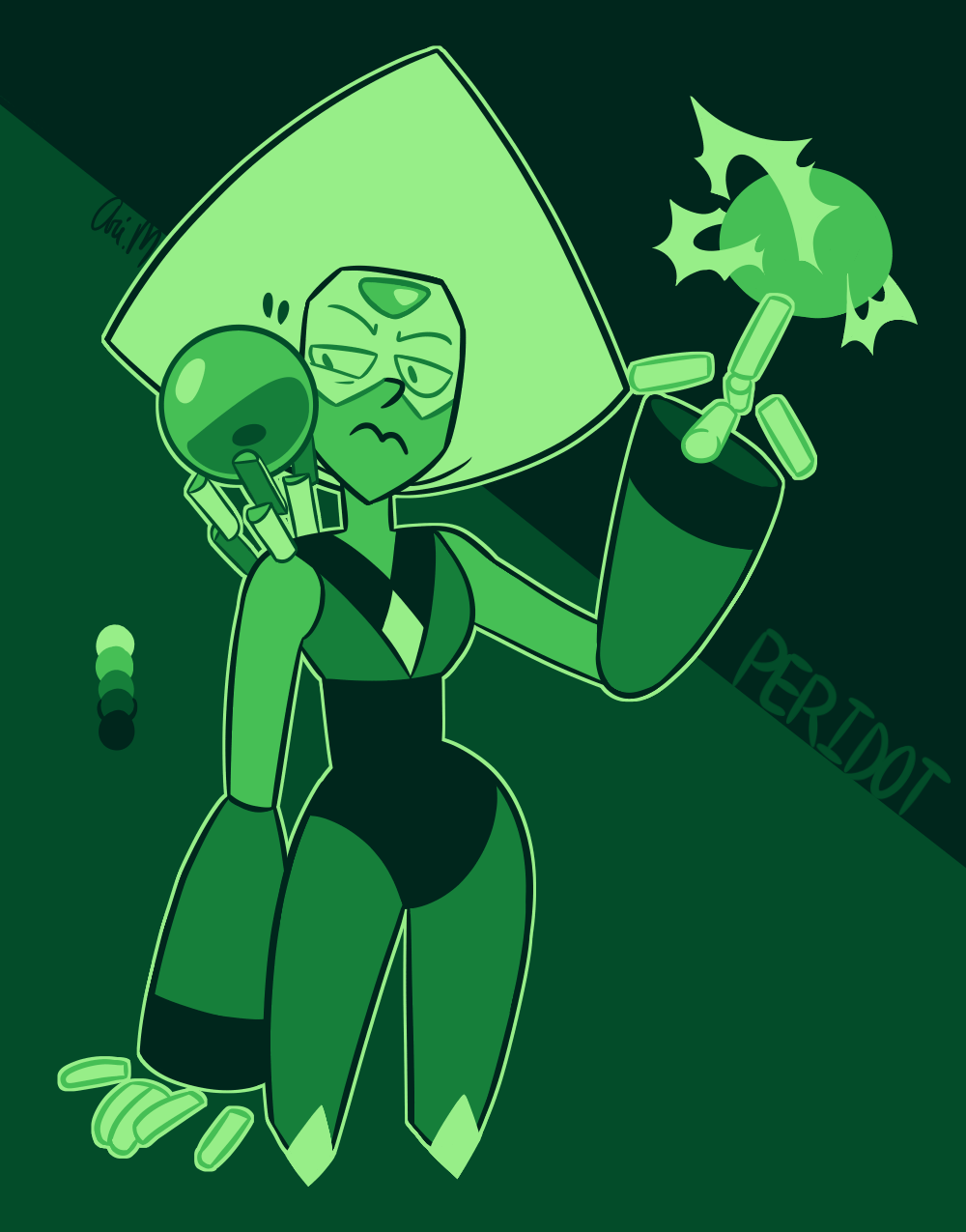en-chi-la-da: can u believe this is the same peridot??? :0 