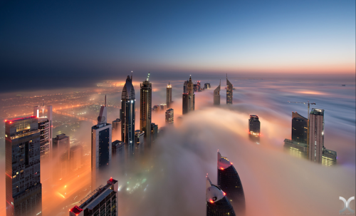 mymodernmet:Daniel Cheong’s surreal cityscape photos capture some of the world’s tallest