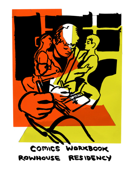 comicsworkbook:  Dash Shaw made for comics workbook please check out our fundraiser to build a brick