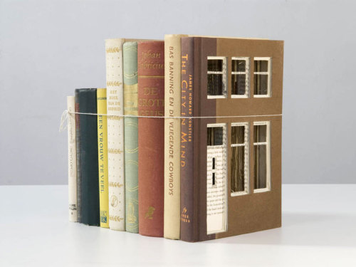 curiosityquills: Built of Books by Frank Halmans www.designboom.com/art/built-of-books-by-fra