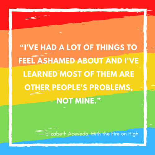 rainbowcrate:“I’ve had a lot of things to feel ashamed about and I’ve learned most of them are other
