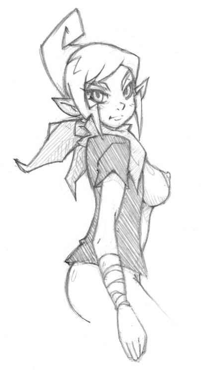 lucianite:  pugy-art:  Tetra.I was watching a speedrun of Windwaker and I thought… Yes.. her.   Yes. Exactly.  ;9