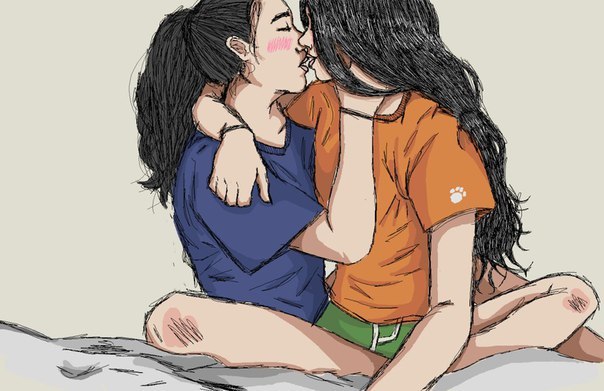 A lesbo.
