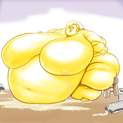 thekdubs:  Butterball, ready for churning.