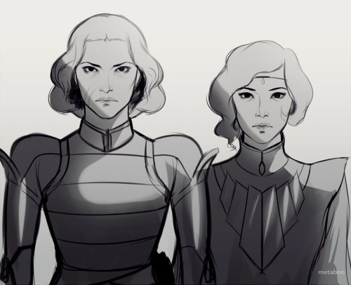 medertaab: Fast sketch of Lin and Suyin Beifongs