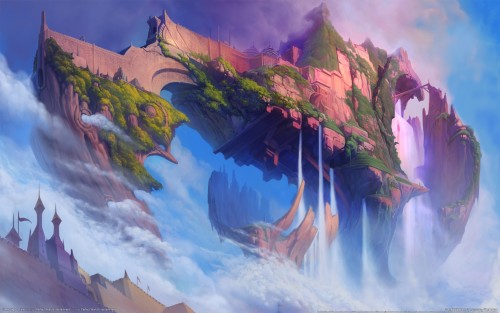 Fantasy Landscape ♥v♥. I love The third :P And you ?