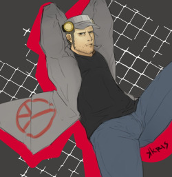 nsfwkris:  I’ve been playing Persona 5 for the past few days so I figured I could try to finish that Iwai pic I had lying around on my desktop since last year lmao(In the end I half-assed it anyway, but it’s the thought that counts)