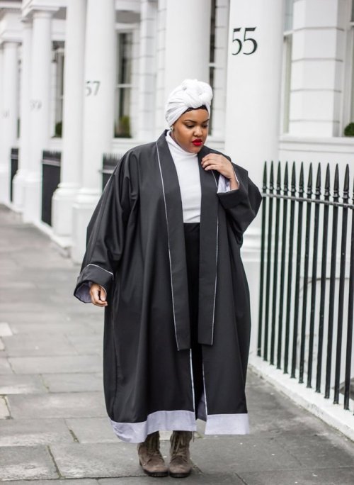 angryblackgirlrants: Plus Size Black Hijabista’s doing their thing, and slaying the hell out o