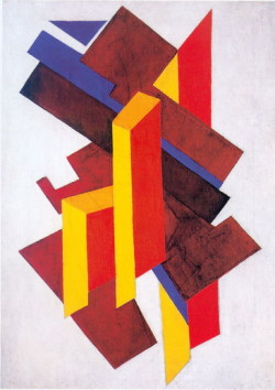 olga-rozanova:  Non-Objective Composition (Suprematism), Olga Rozanova