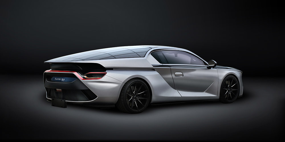 Hanergy SolarR One of 4 solar powered cars&hellip; Solarpunk Aesthetic
