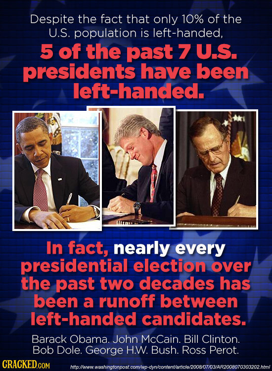 cracked:  21 Bizarre Coincidences You Won’t Believe Happened