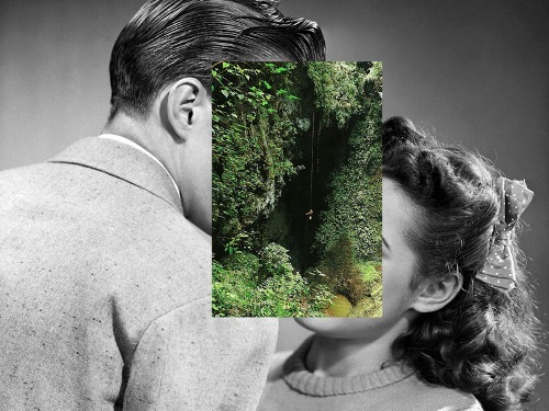 mjvlk:wetheurban:ART: Mixed Media Collages by Anya LskMysterious Russian artist Anya Lsk’s collages 