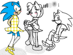 44372 - safe, artist:sirinathehedgehog, amy rose (sonic), shadow the  hedgehog (sonic), sonia the hedgehog (sonic), sonic the hedgehog (sonic),  anthro, sega, sonic the hedgehog (series), sonic underground, 2020,  cross-popping veins, female, green