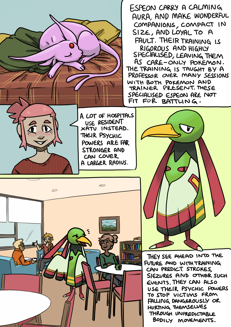 prof-peach: Siezures can be a real trouble to a lot of people, and Pokémon can help