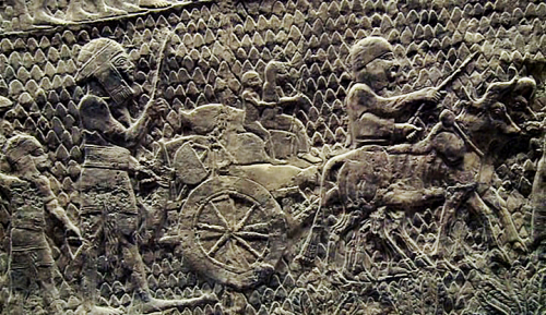 Ancient Worlds - BBC Two Episode 2 “The Age of Iron”The Lachish Relief, a series of stone panels whi