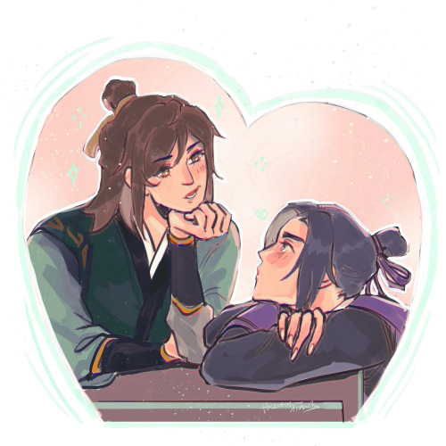 theresa-draws:happy sangcheng vday 