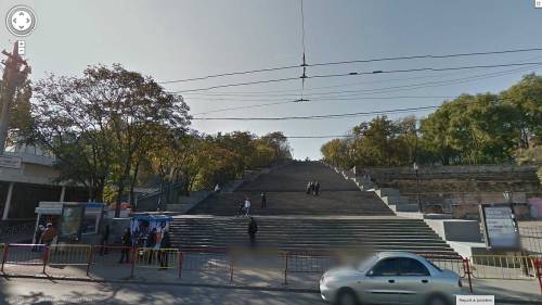 streetview-snapshots:Looking up the Potemkin Stairs, Odessa