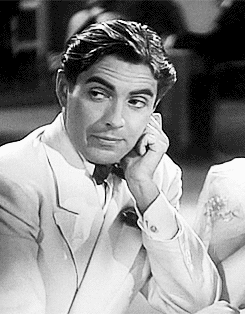 johnmackbrowns:Tyrone Power in ‘Second Honeymoon’, 1937.