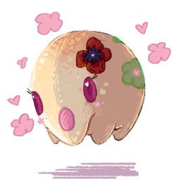 almondette:  favorite pokemon design: munnaaa Munna my precious tapir pokemon!! &lt;3 &lt;3 