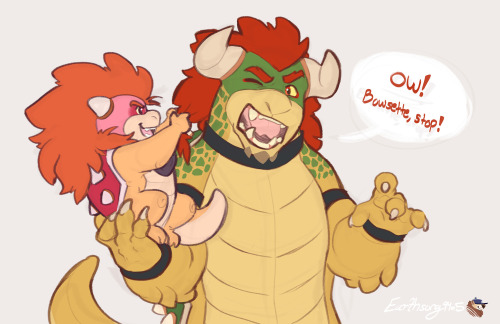 earthsong9405:Have some Bowsette and Bowser