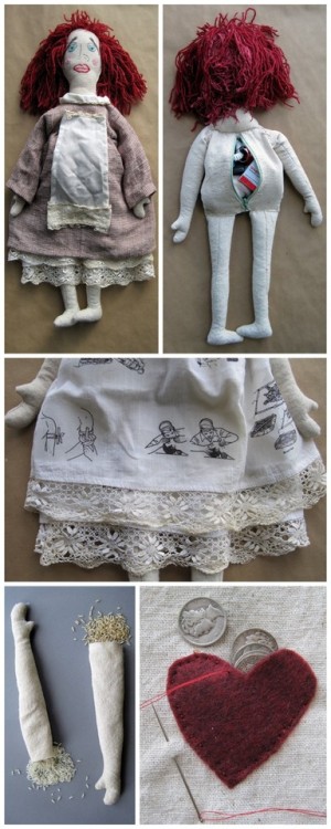 truebluemeandyou:DIY Survival Doll for the Person Who Has Everything  Do you need an original gift f