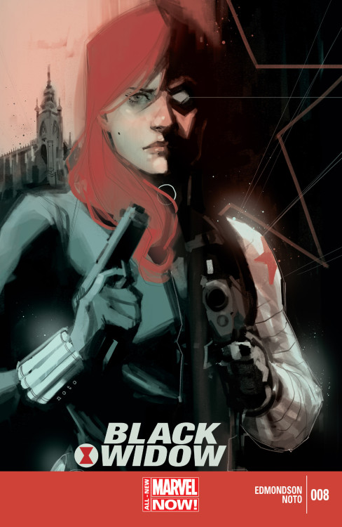fuckyeahblackwidow:Eisner nominations were released today, and Phil Noto was nominated for Best Cove
