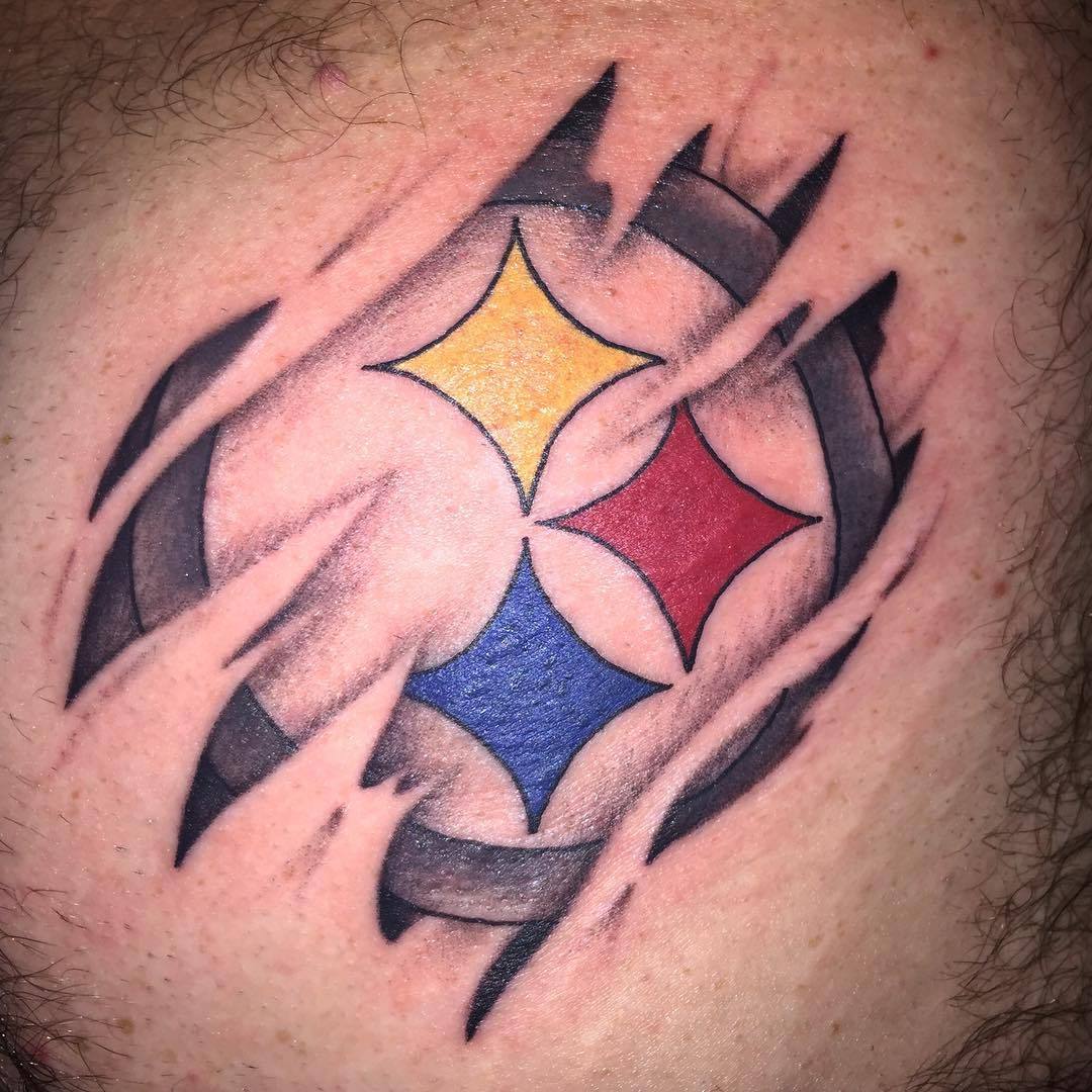 Tattoo artist Sarah Miller completes 5year Steelers masterpiece