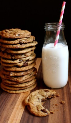 sweetoothgirl:  Chocolate Chip Cookies  