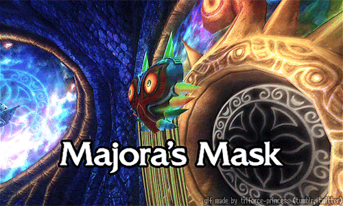 majora’s mask 3D - the forms of majora #lozgraphics #legend of zelda #majoras mask#gif#mm3d gif