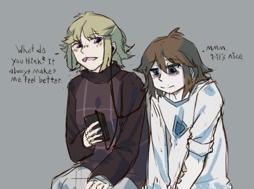 Uro/Tats For Non-existent Shippers Out There [its A Good Ship If You Think About It () Both Come Off