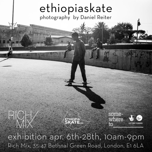 EthiopiaSkate Exhibition in London Featuring Photography by Daniel Reiter.A homegrown youth skate mo