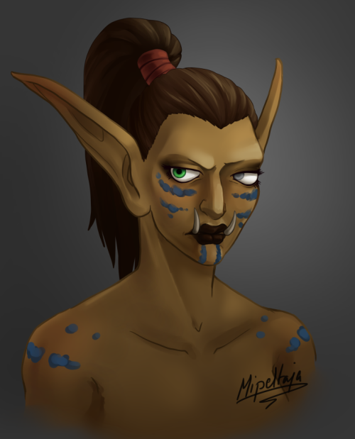 Continuing with my new trolls that I rolled just before the SL prelaunch: Walja the Farraki mage. Sh