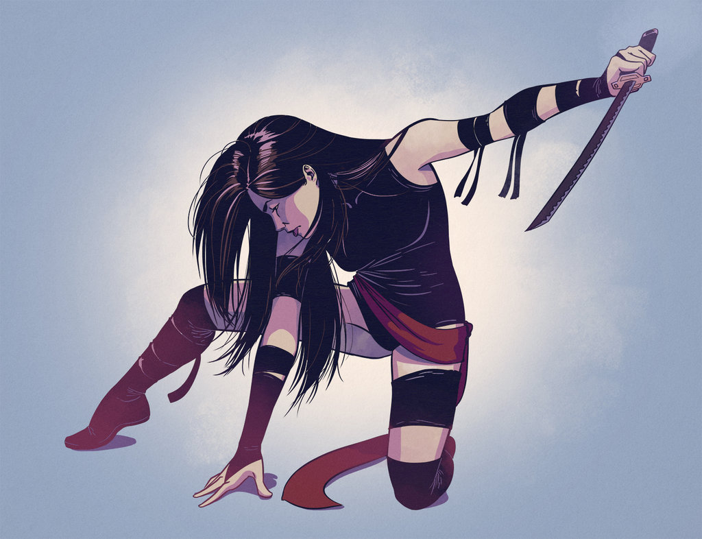 Psylocke by lenadrofranci 