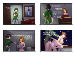 apachejay156: Beacon Dorm Adventures: Lost Pancakes The last panel is, of course, a censored version of the art I made for my platinum patrons this month. But then when I thought about the position, I realized how well it would fit into this particular