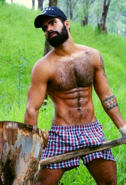 Sexy Beefy Hairy Men