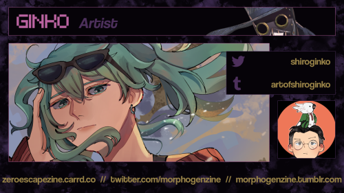 The spotlight today is @artofshiroginko!They’re going to be making a piece of page art for the