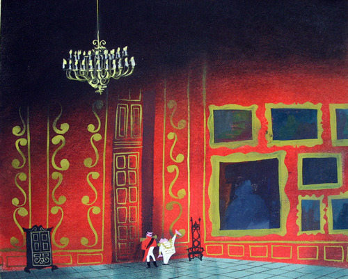 Cinderella Concept Art By Mary Blair.