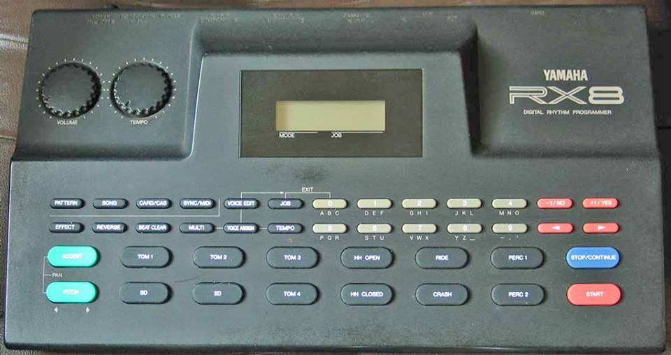bornavillain:  First Marilyn Manson drummer- Yamaha RX8 Drum Machine (1989-1990)