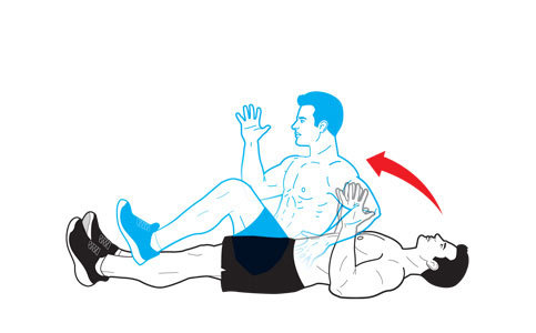 how to do a sprinter crunch