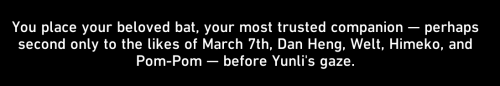Doing Yunli's Story Quest