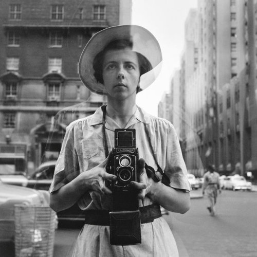 Vivian Maier:: Self portrait 