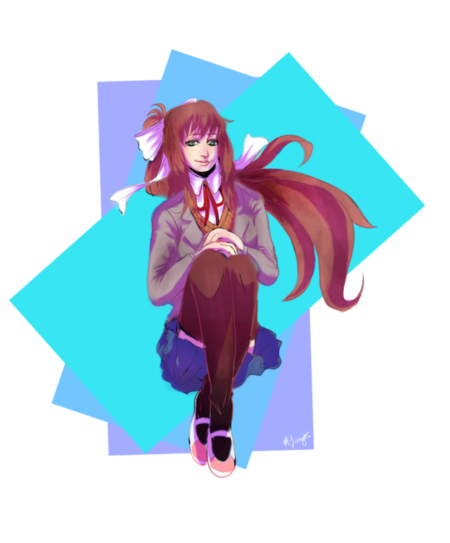 Monika Fanart Tumblr Posts Tumbral Com Monika Fanart Tumblr Posts Tumbral Com