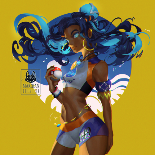 maichancreating:Nessa・ルリナ Small intermission from the Persona series with the goddess that is Nessa 